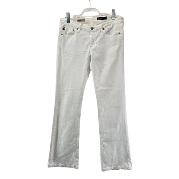 AG Adriano Goldschmied Jeans Womens 30 The Angel Bootcut White Coastal Boho - Picture 2 of 12